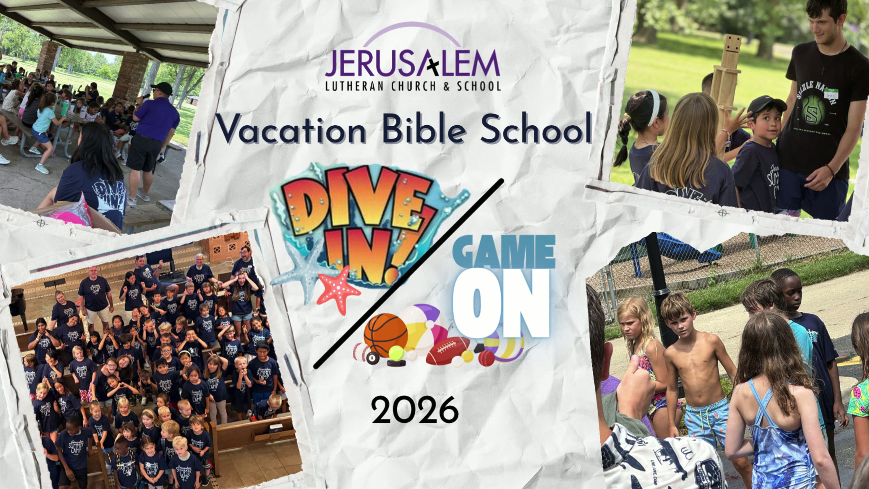 Dive In | Game On! Vacation Bible School 2026
